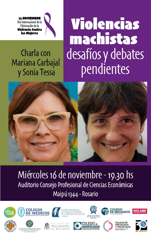 Charla sobre Violencias Machistas: Desafíos y debates pendientes.